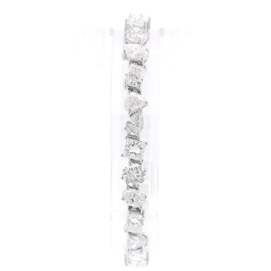 Mixed Cut Diamond Bracelet - Forever Rox