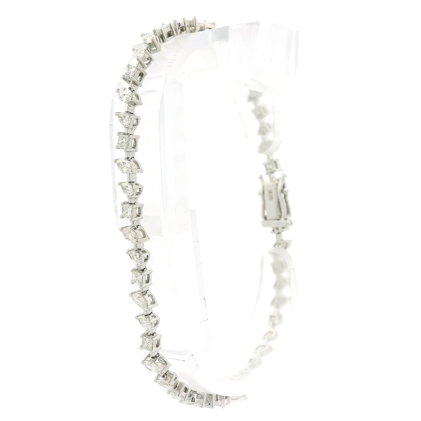 Mixed Fancy Cut Diamond Tennis Bracelet - Forever Rox Fine Jewelry