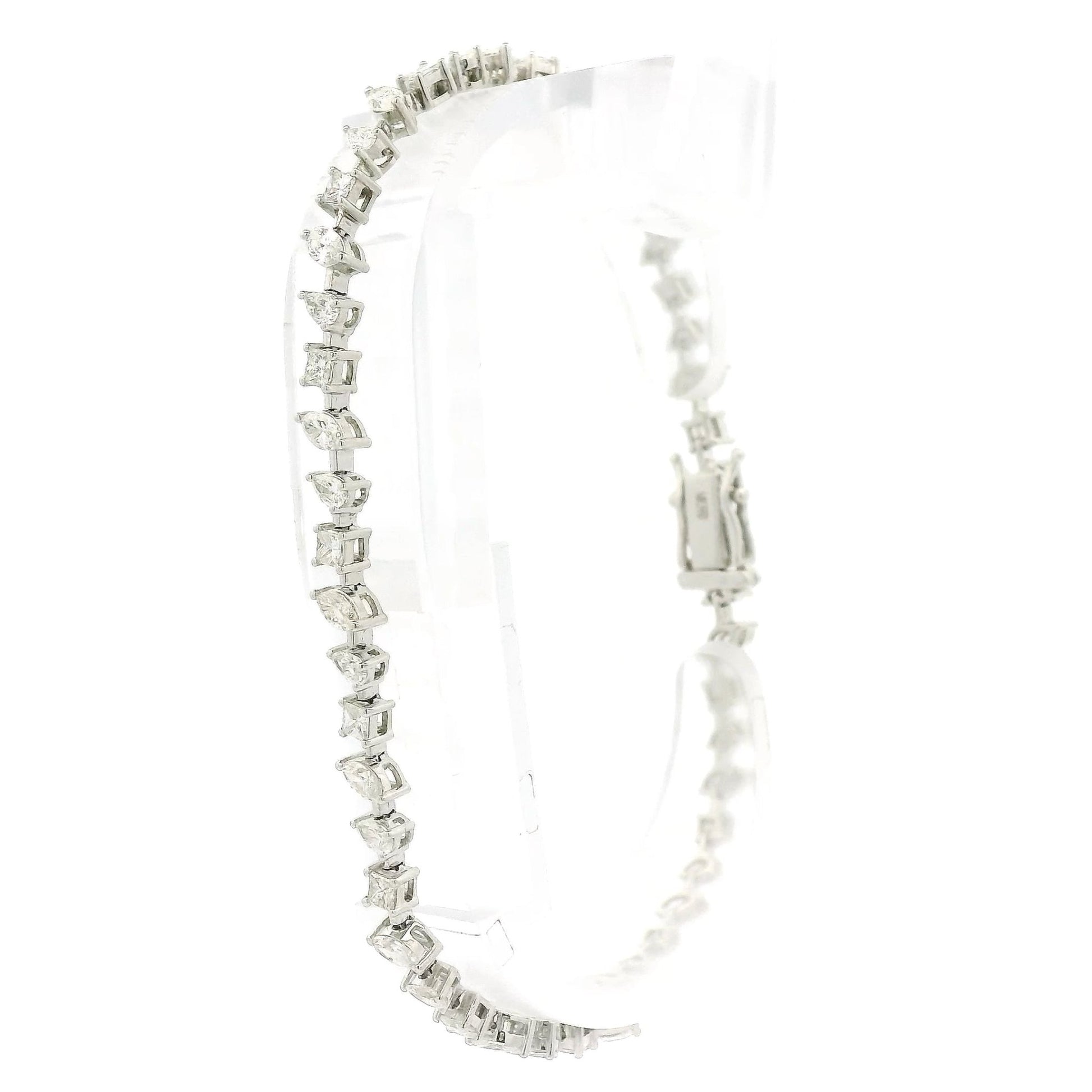 Mixed Fancy Cut Diamond Tennis Bracelet - Forever Rox Fine Jewelry