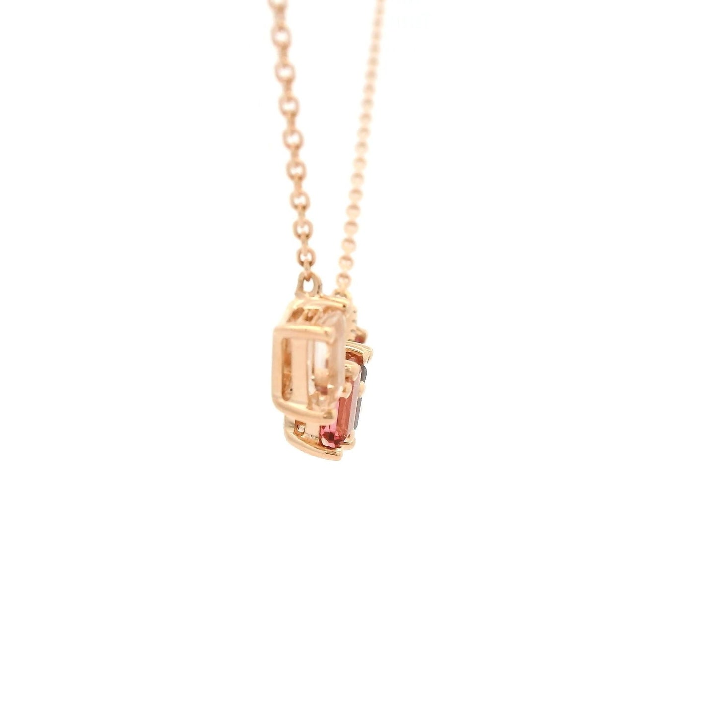 Multi Color Pink Semi Precious Stone Pendant - Forever Rox
