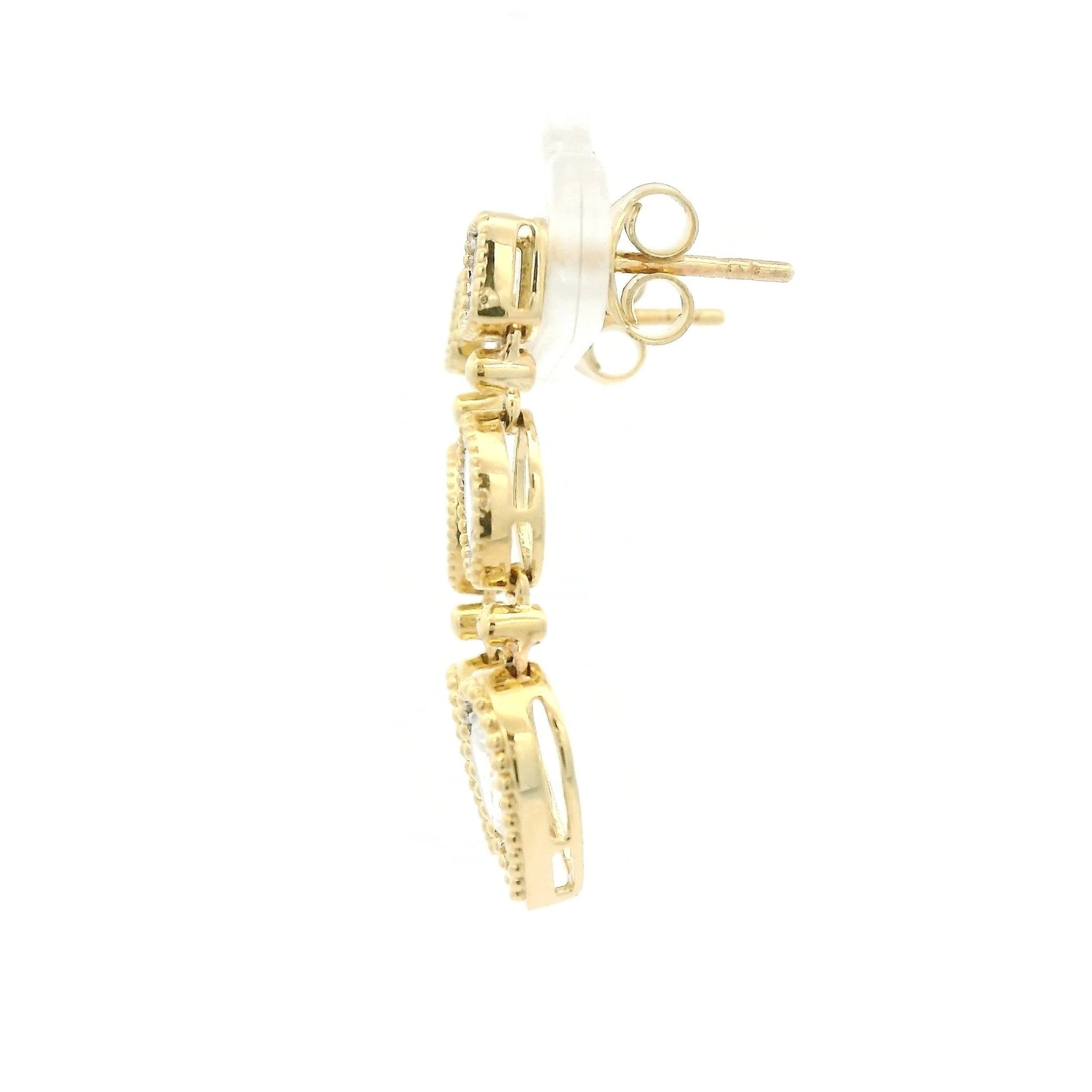 Multi Cut Diamond Dangles - Forever Rox