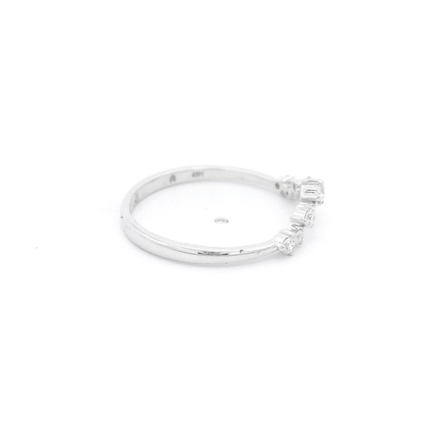 Multi Size Diamond V Shape Band - Forever Rox