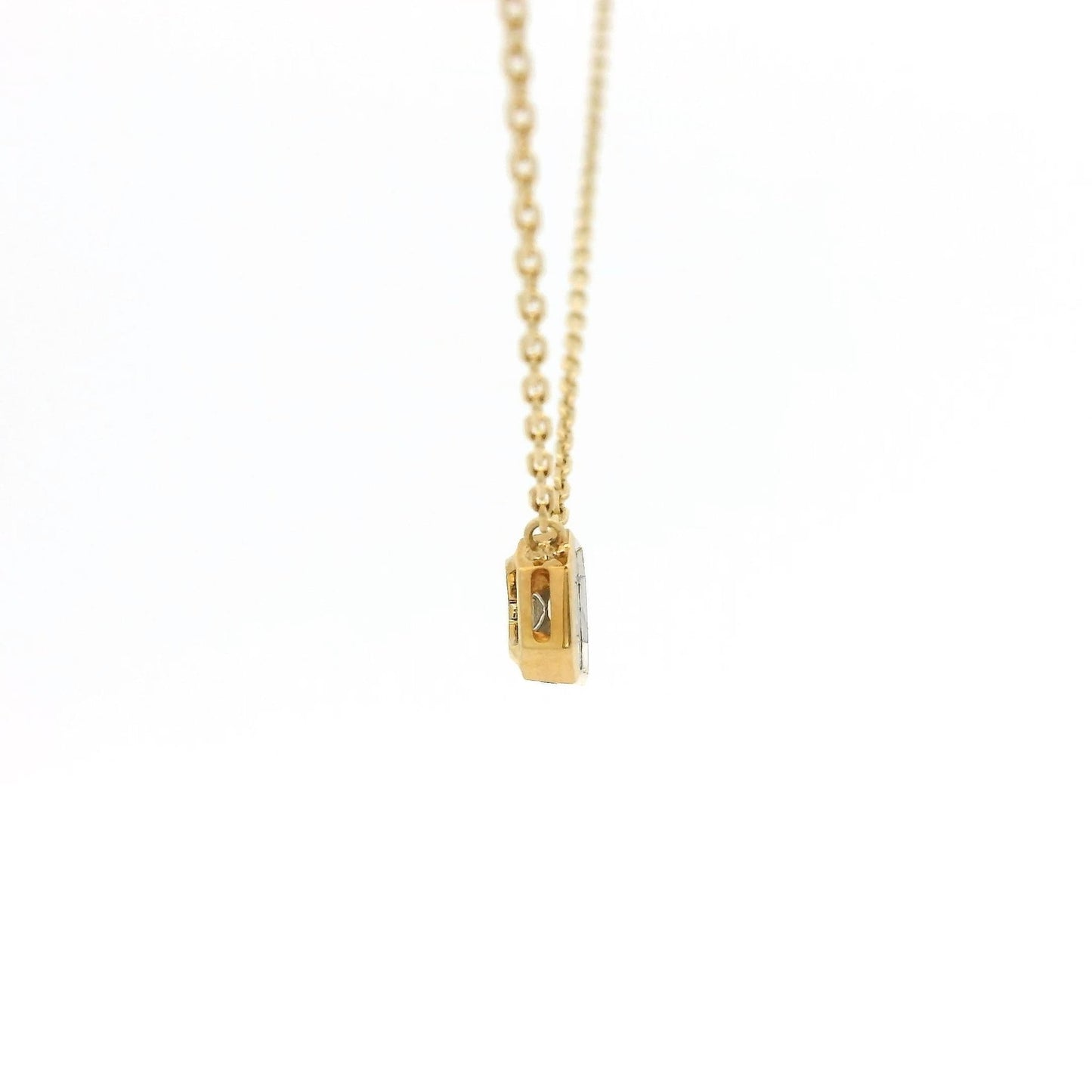 Multiple Baguette Diamond Octagon Pendant - Forever Rox