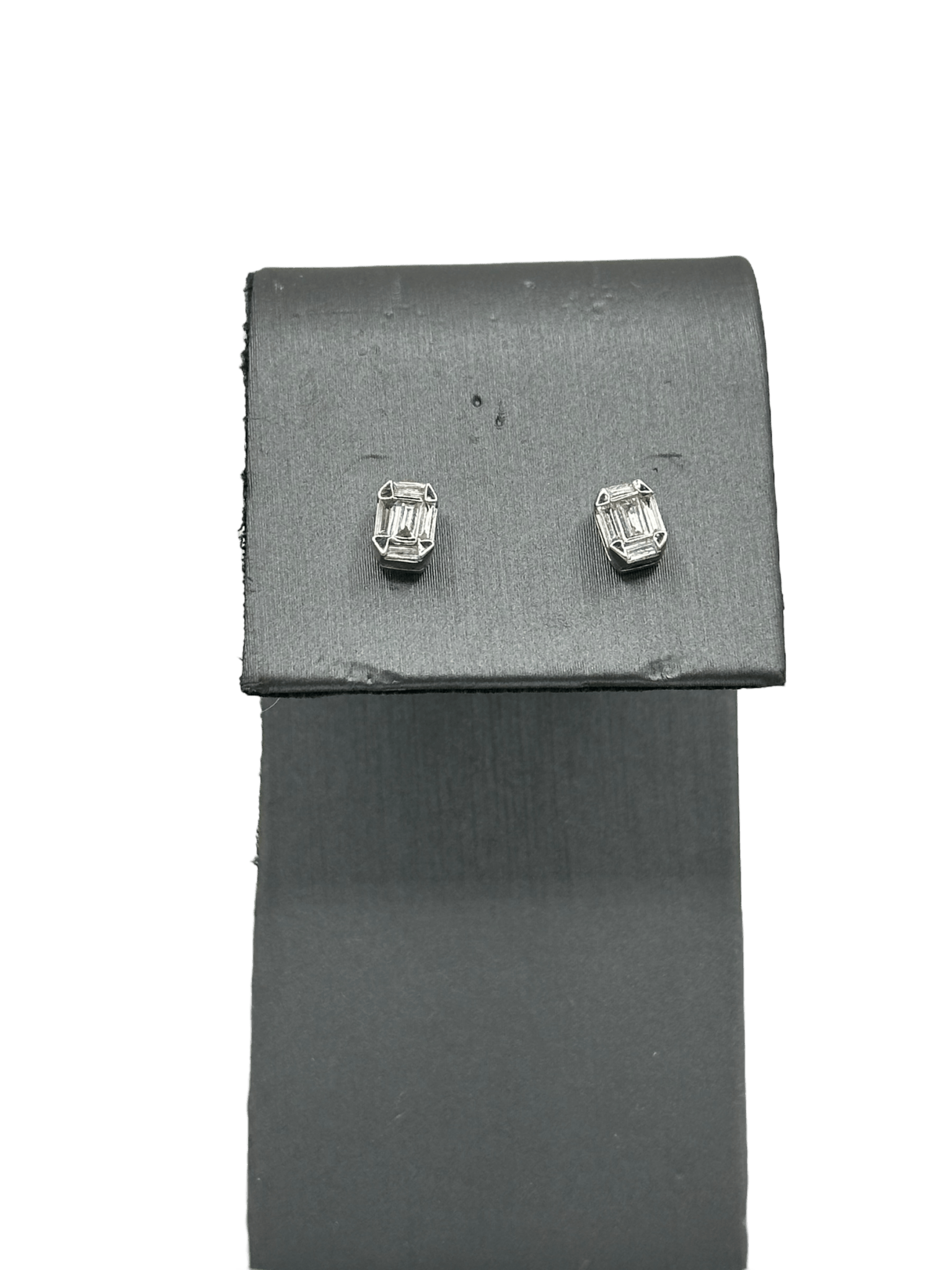 Multiple Baguette Diamond Studs - Forever Rox