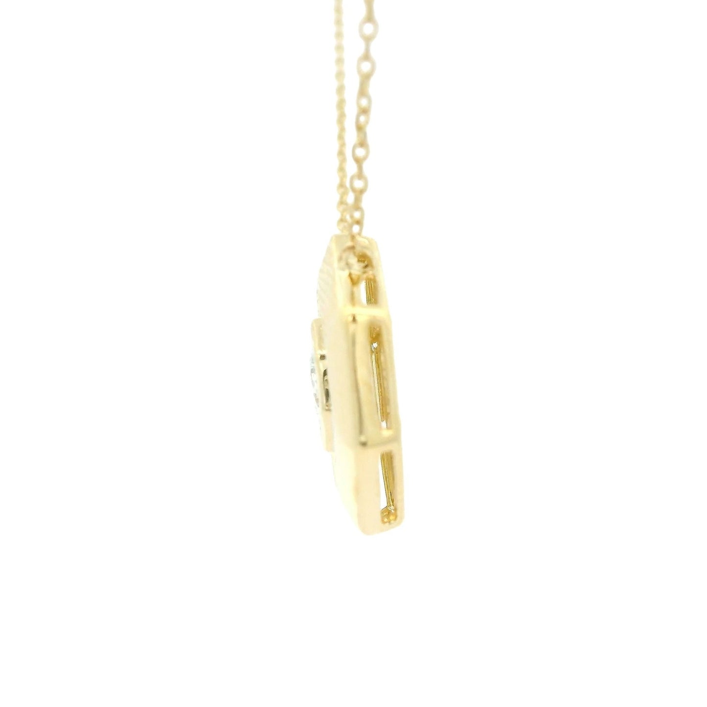 Octagon Diamond Pendant - Forever Rox