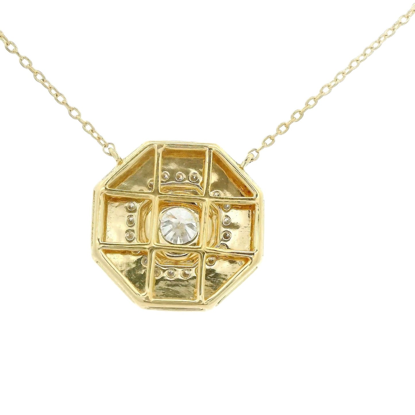 Octagon Diamond Pendant - Forever Rox