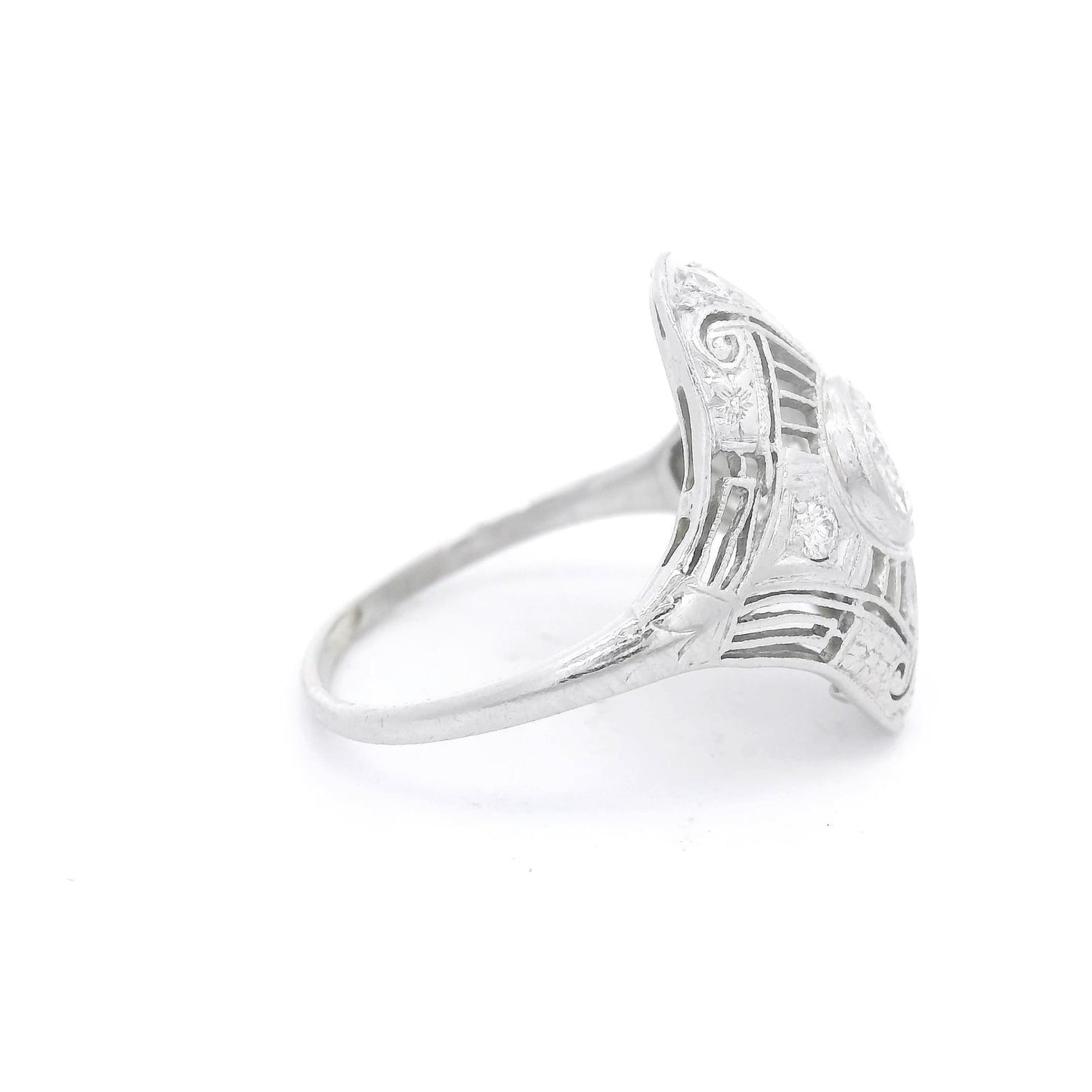 Old Mine Cut Diamond Vintage Ring - Forever Rox