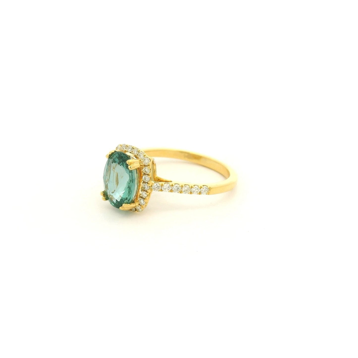 Oval Cut Alexandrite & Diamond Ring - Forever Rox Fine Jewelry