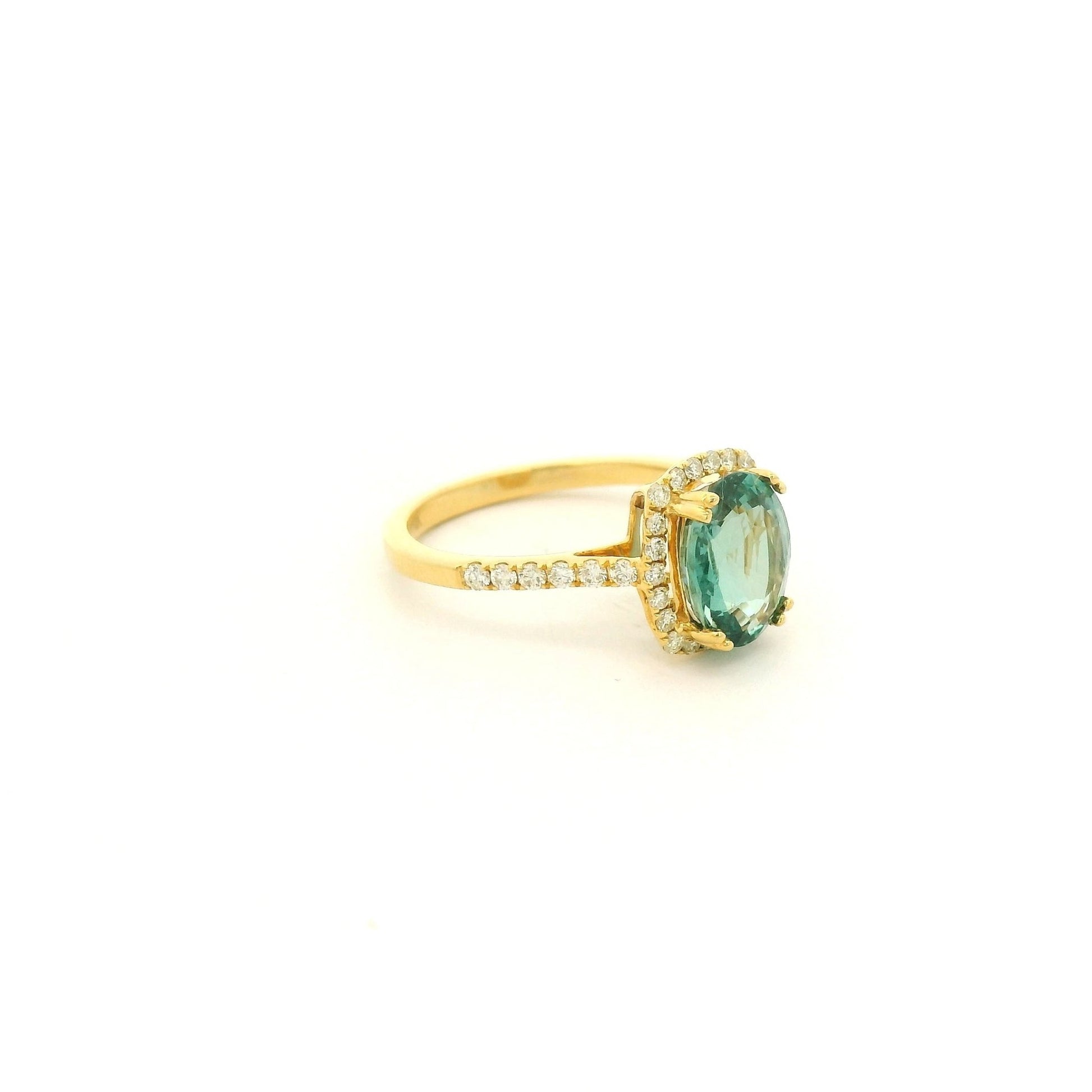 Oval Cut Alexandrite & Diamond Ring - Forever Rox Fine Jewelry