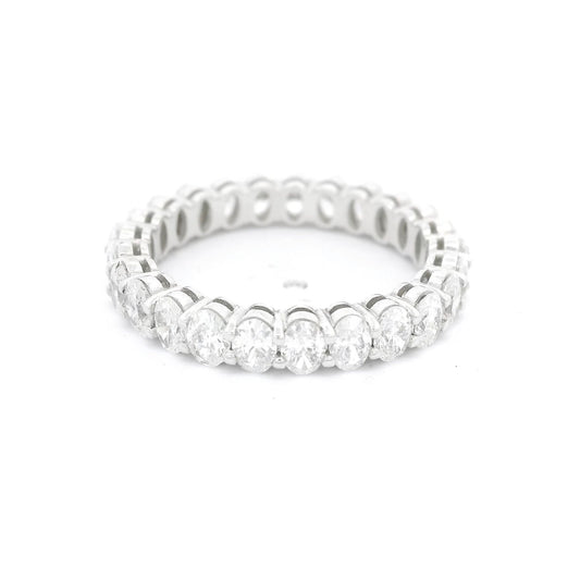 Oval Diamond Eternity Band - Forever Rox