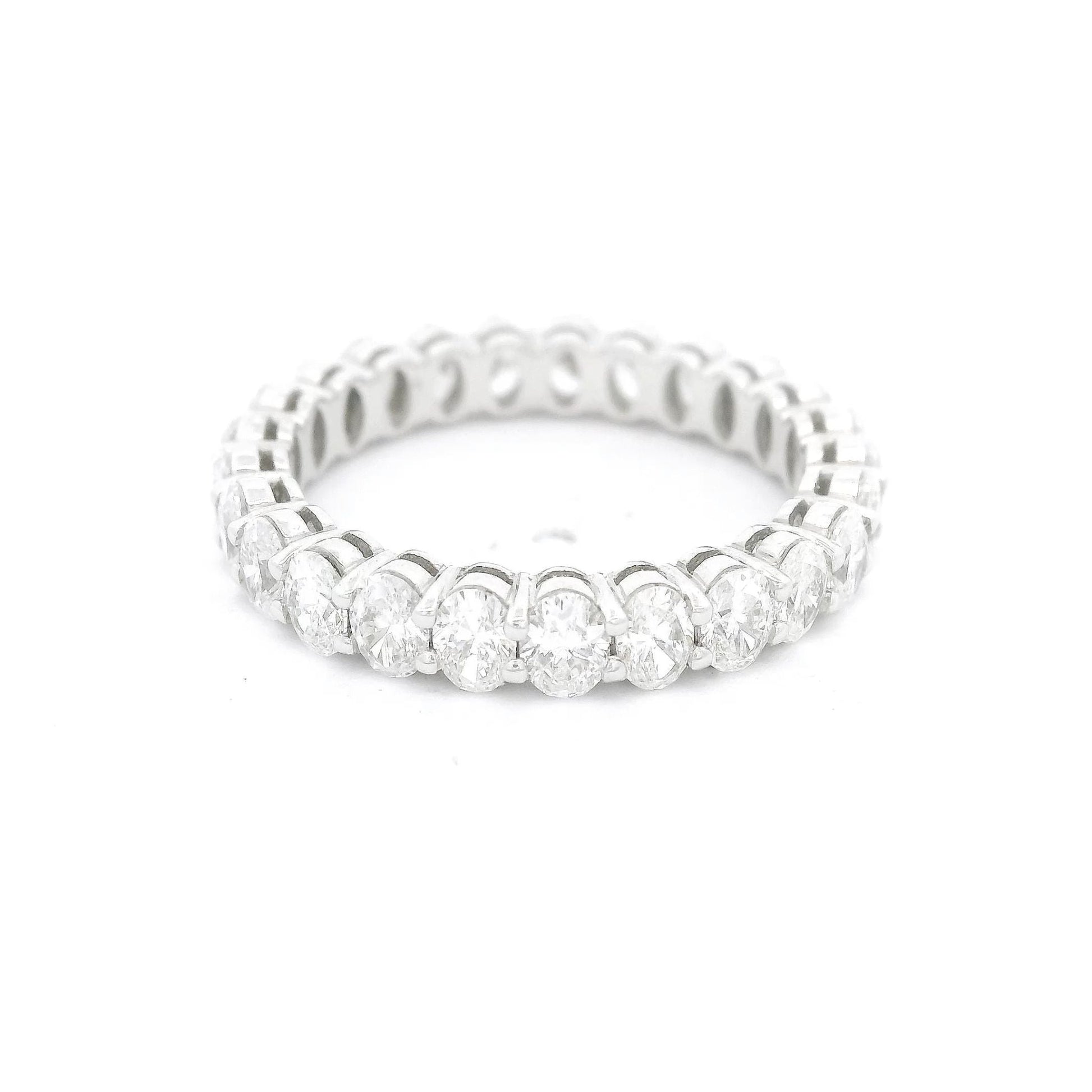Oval Diamond Eternity Band - Forever Rox