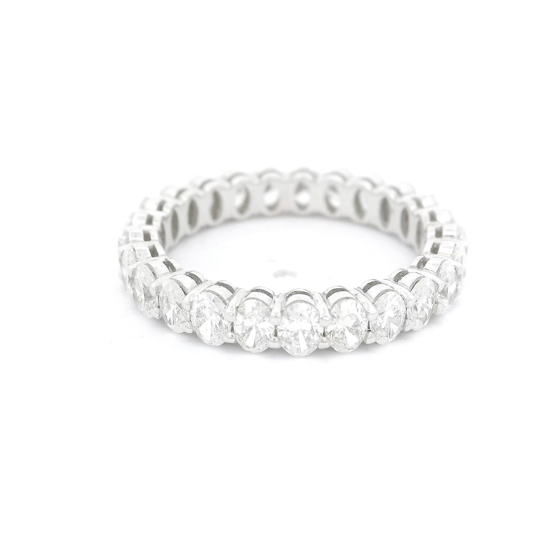 Oval Diamond Eternity Band - Forever Rox