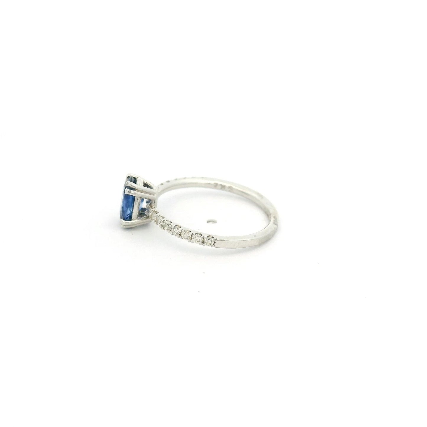Oval Sapphire & Diamond Ring - Forever Rox Fine Jewelry