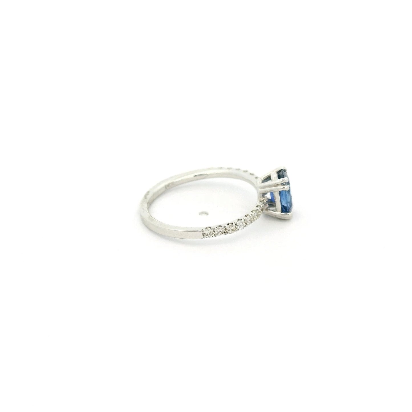 Oval Sapphire & Diamond Ring - Forever Rox Fine Jewelry