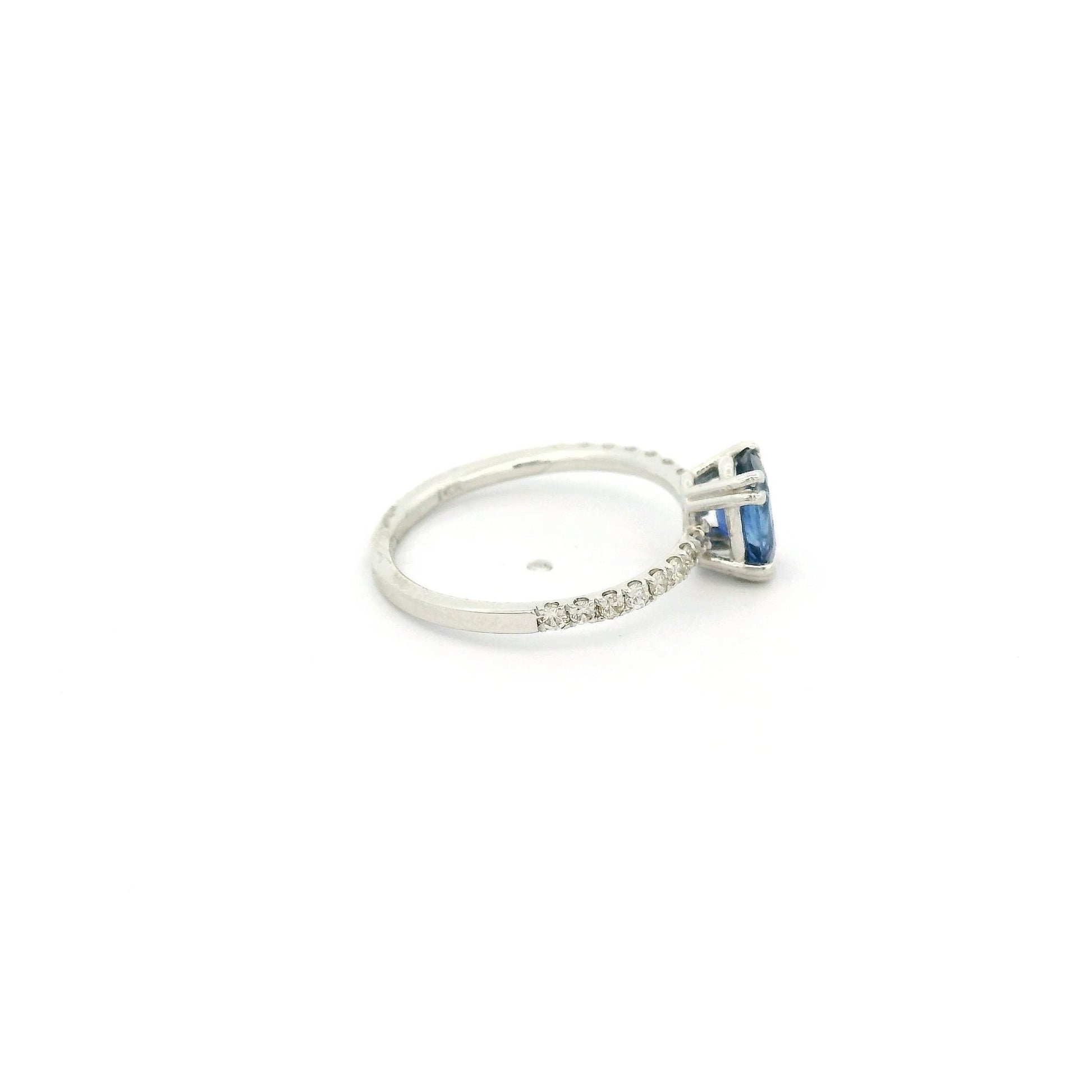 Oval Sapphire & Diamond Ring - Forever Rox Fine Jewelry