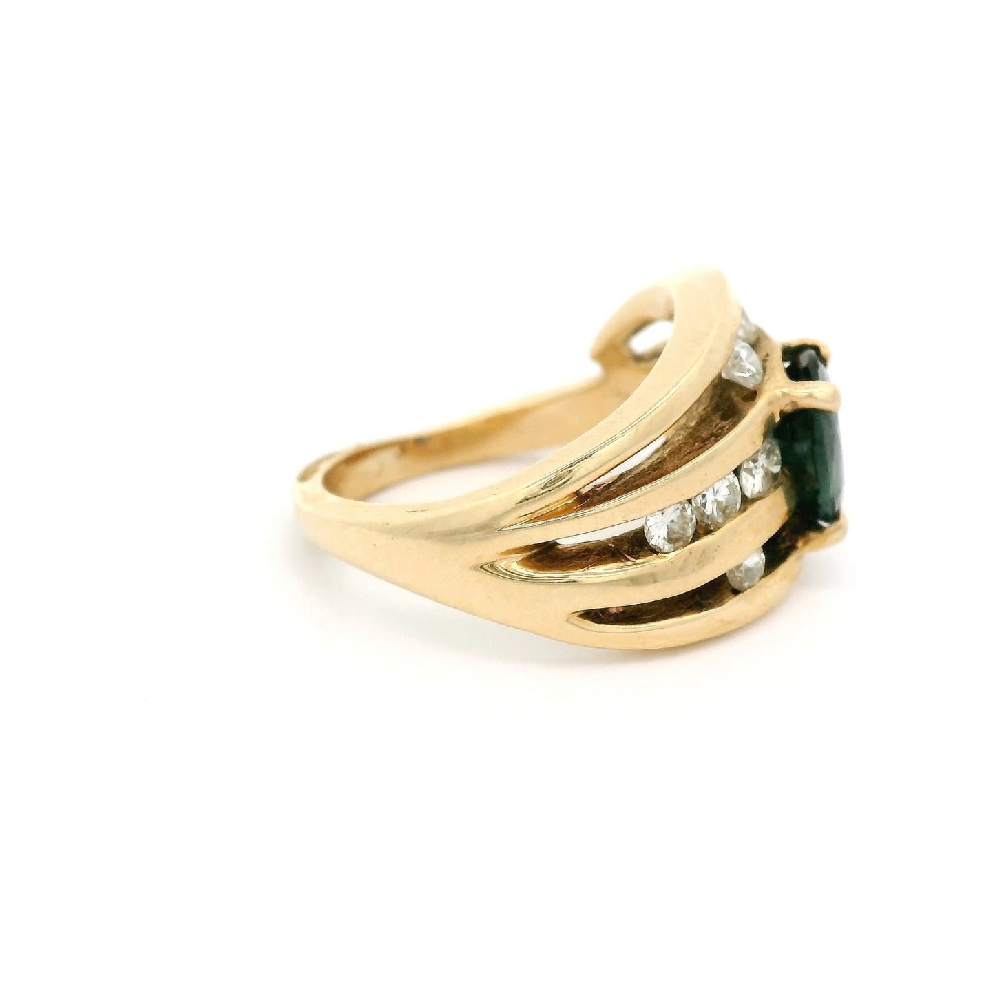 Oval Sapphire & Diamond Ring - Forever Rox