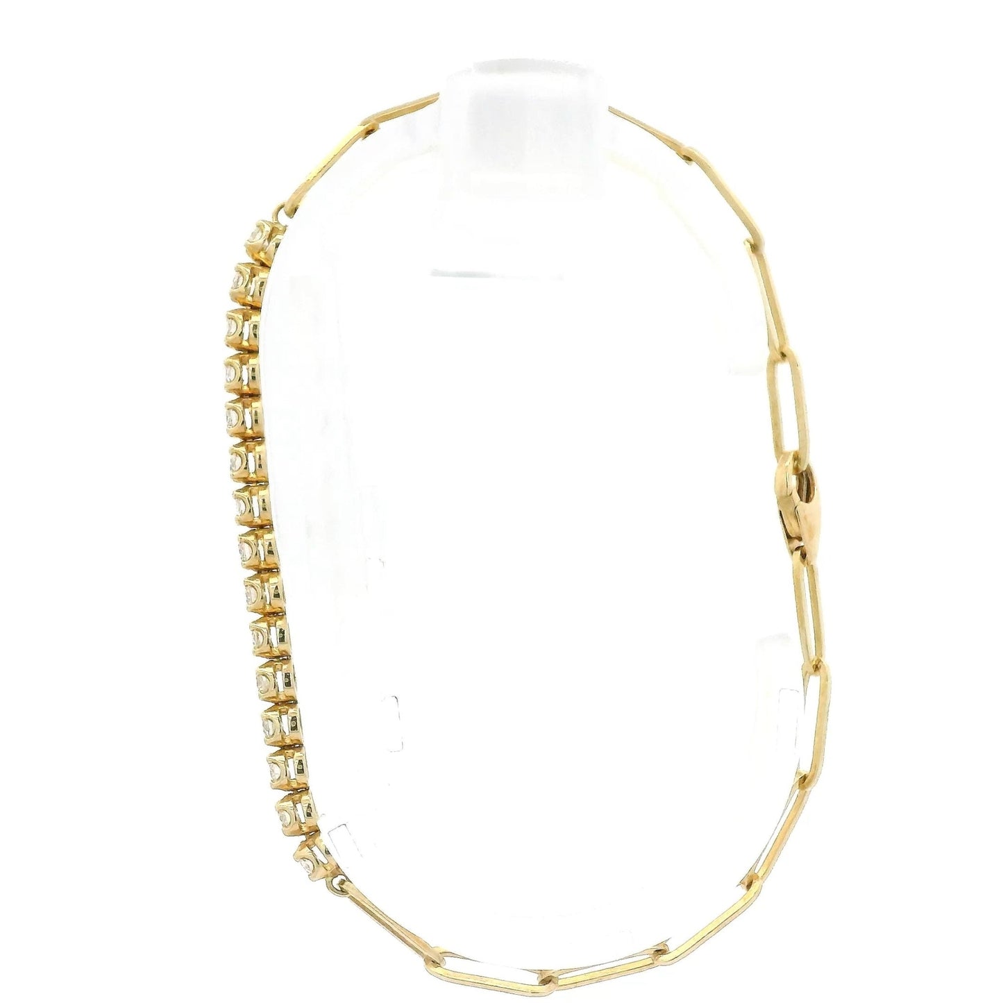 Paperclip Diamond Bracelet - Forever Rox Fine Jewelry