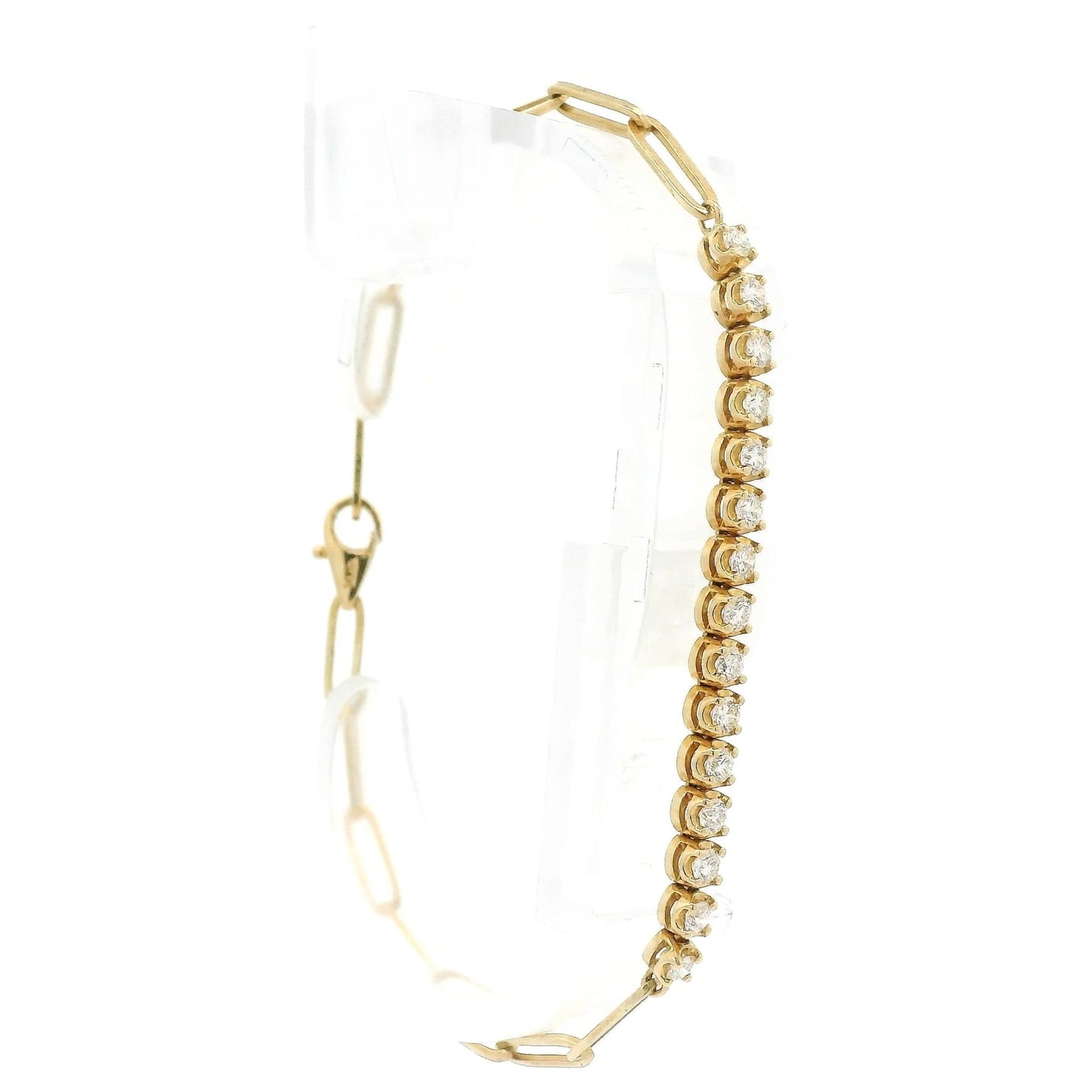 Paperclip Diamond Bracelet - Forever Rox Fine Jewelry
