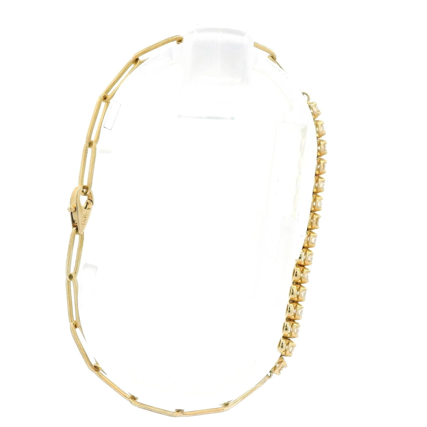 Paperclip Diamond Bracelet - Forever Rox Fine Jewelry