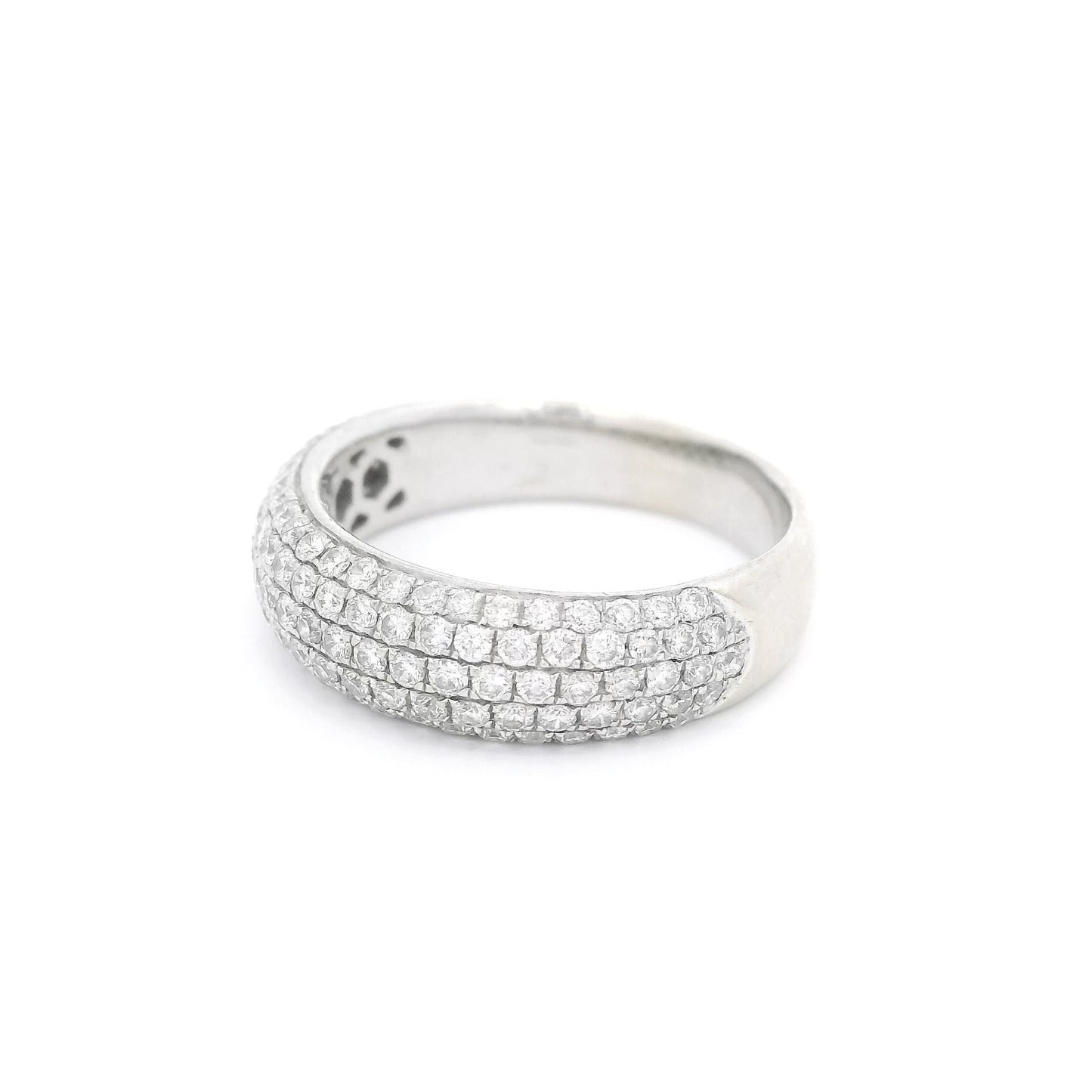 Pavé Set Diamond Band - Forever Rox