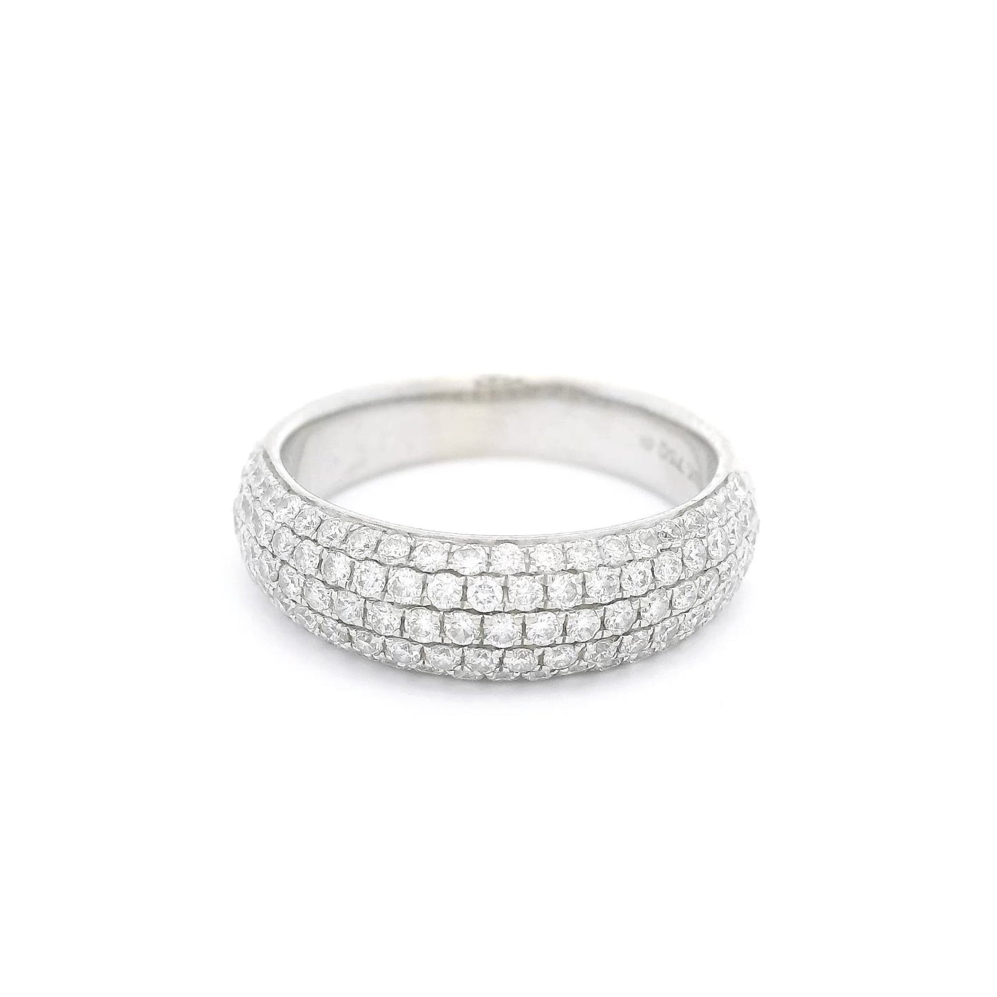 Pavé Set Diamond Band - Forever Rox