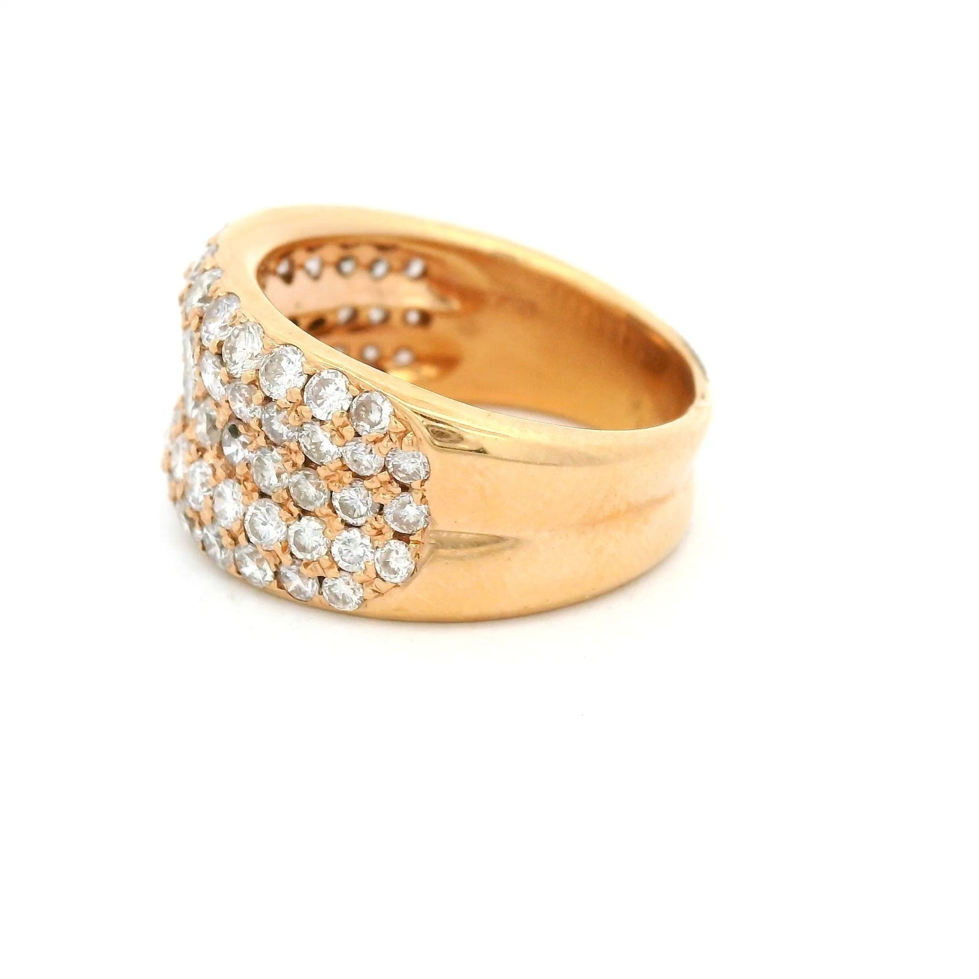 Pavé Set Diamond Ring - Forever Rox