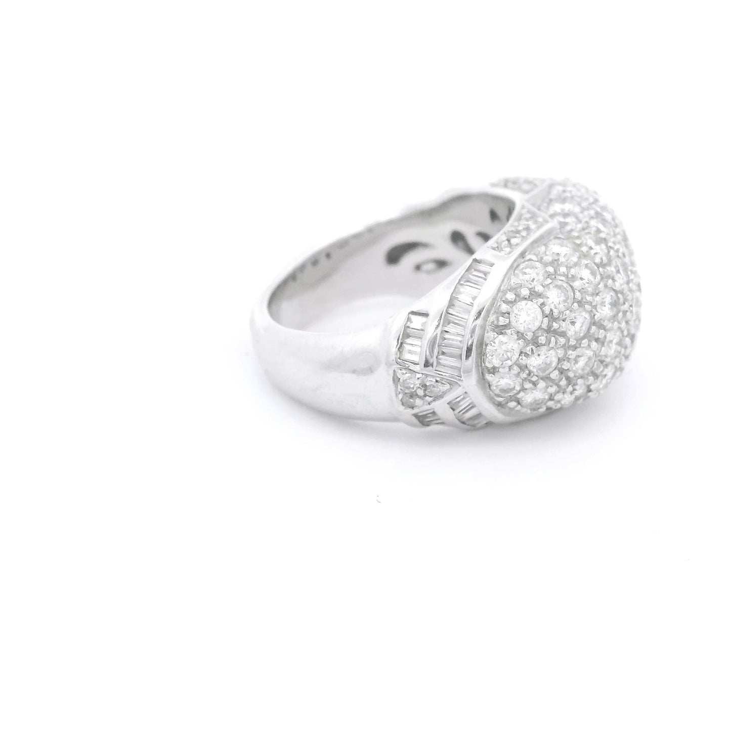Pavé Set Diamond Ring - Forever Rox