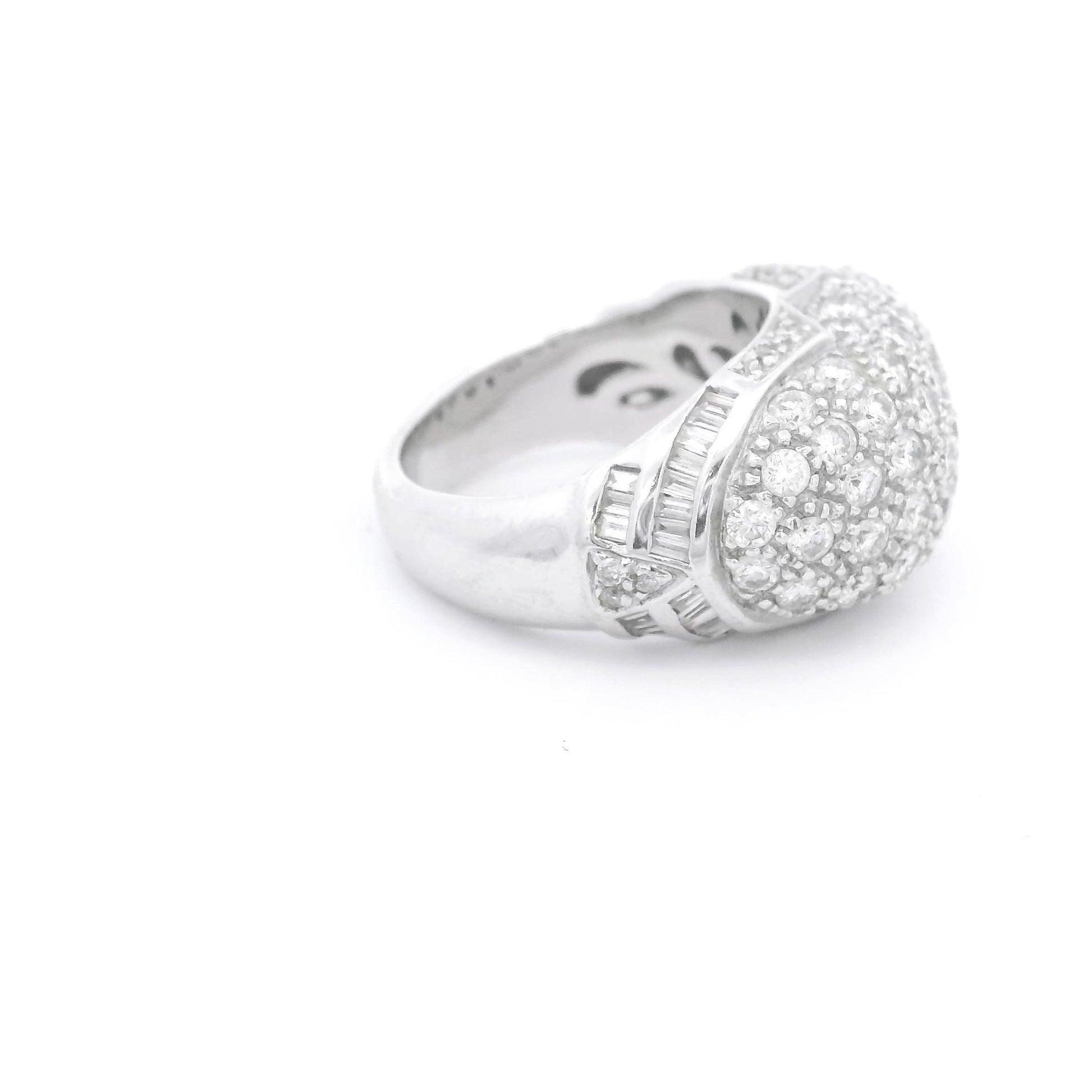 Pavé Set Diamond Ring - Forever Rox