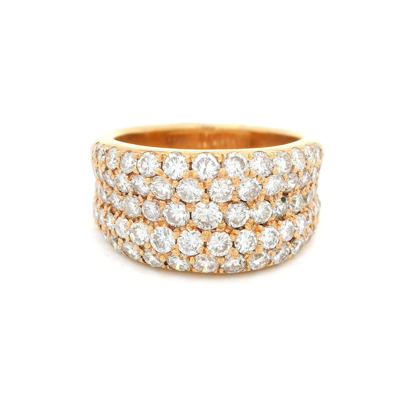 Pavé Set Diamond Ring - Forever Rox