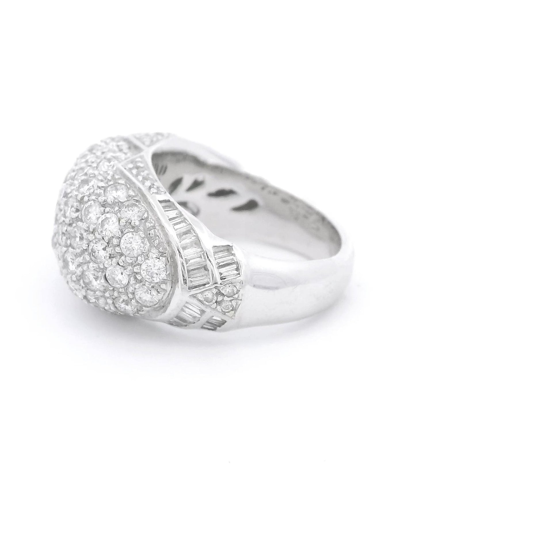 Pavé Set Diamond Ring - Forever Rox