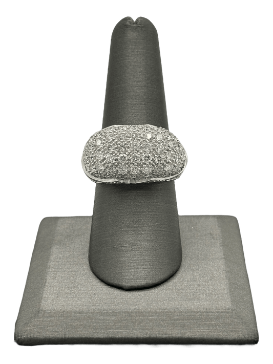 Pavé Set Diamond Ring - Forever Rox