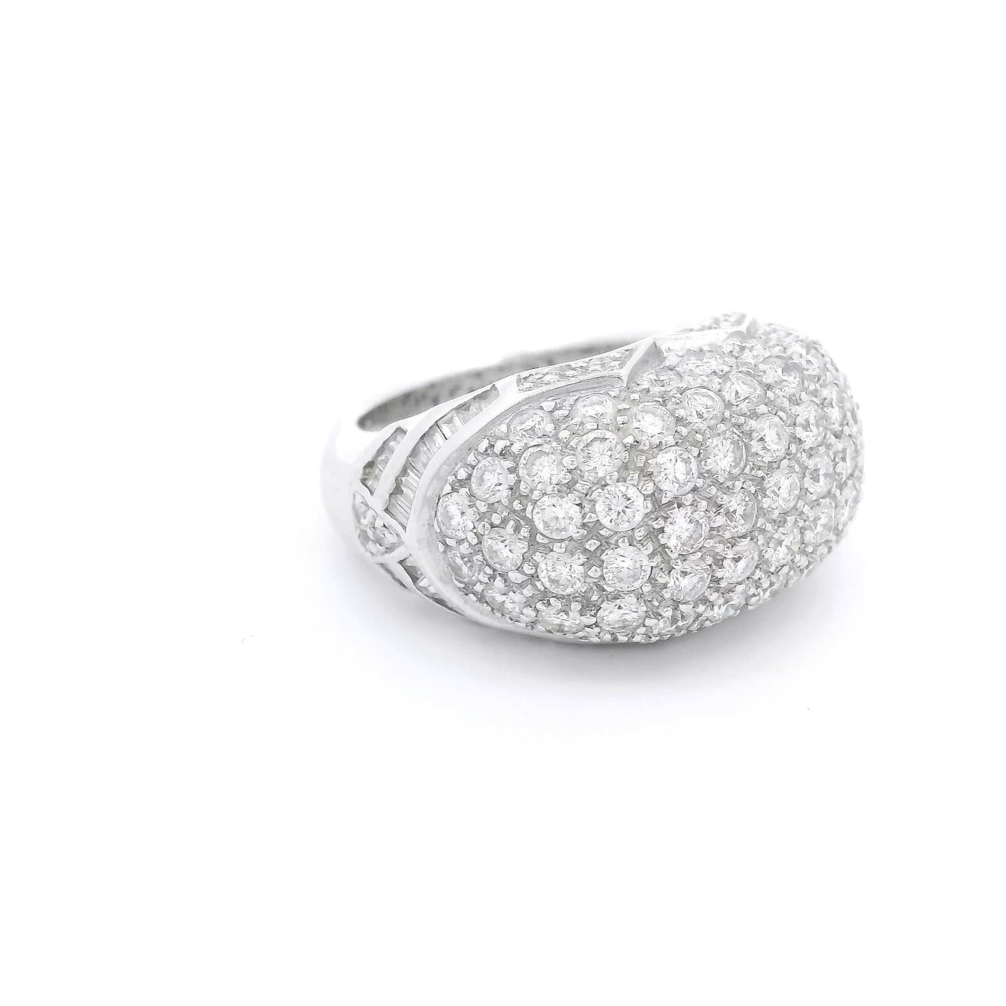 Pavé Set Diamond Ring - Forever Rox