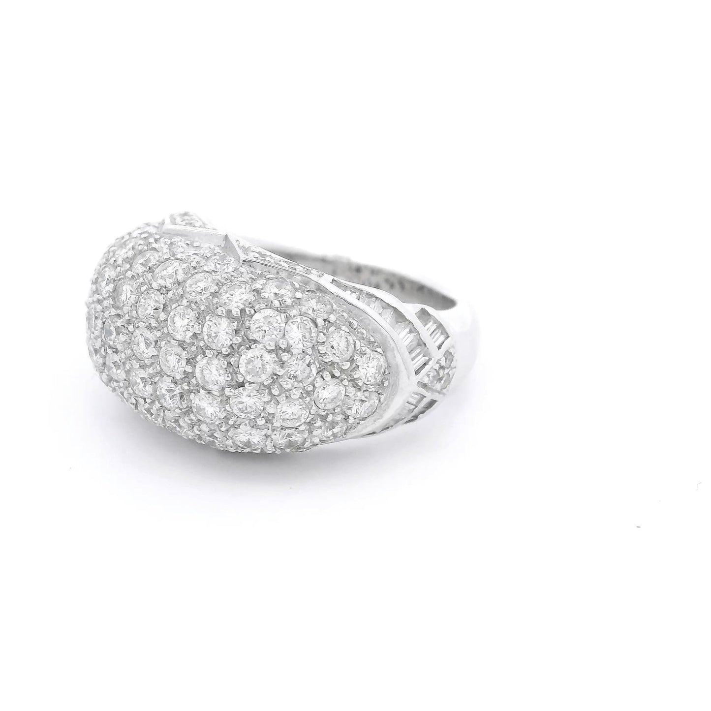 Pavé Set Diamond Ring - Forever Rox