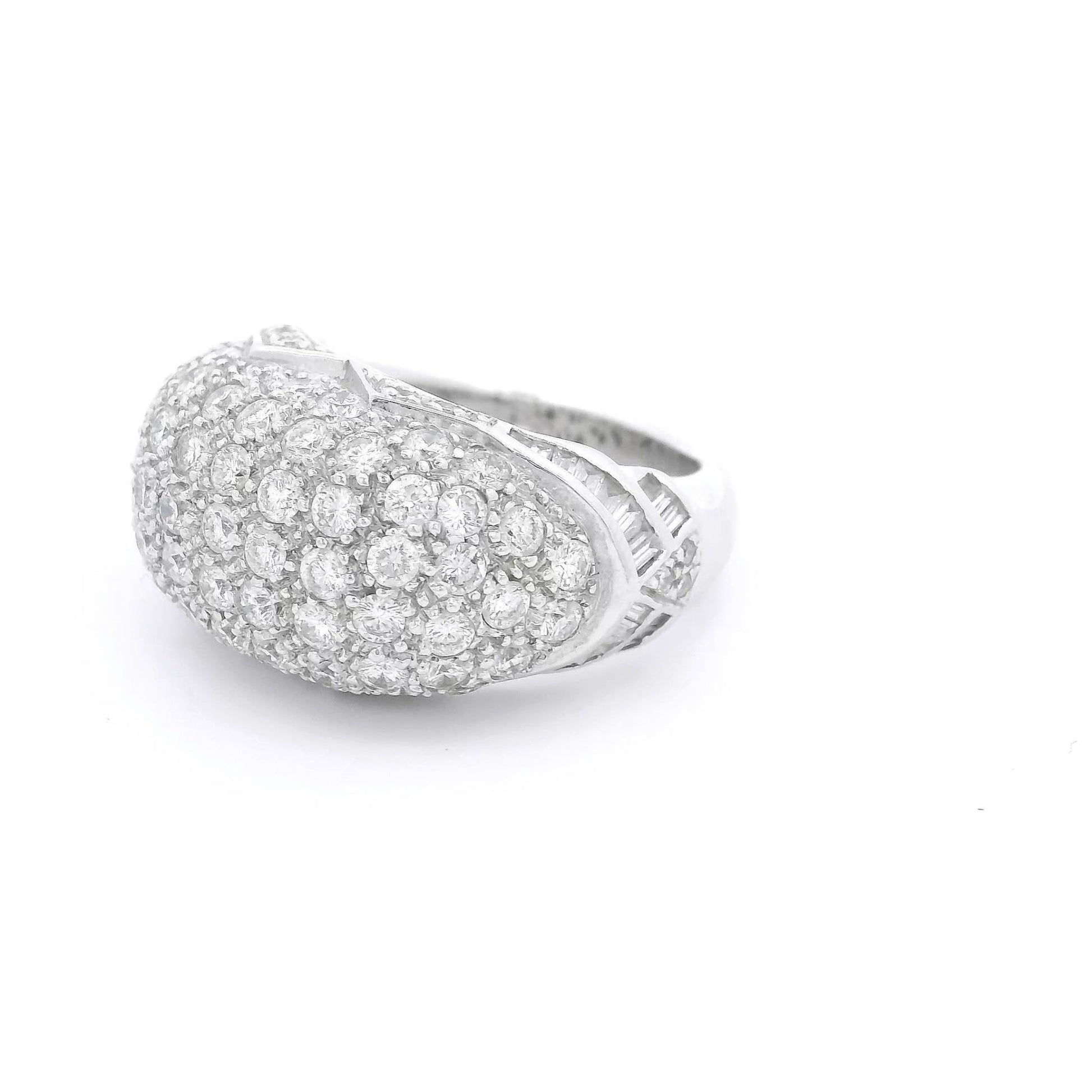 Pavé Set Diamond Ring - Forever Rox