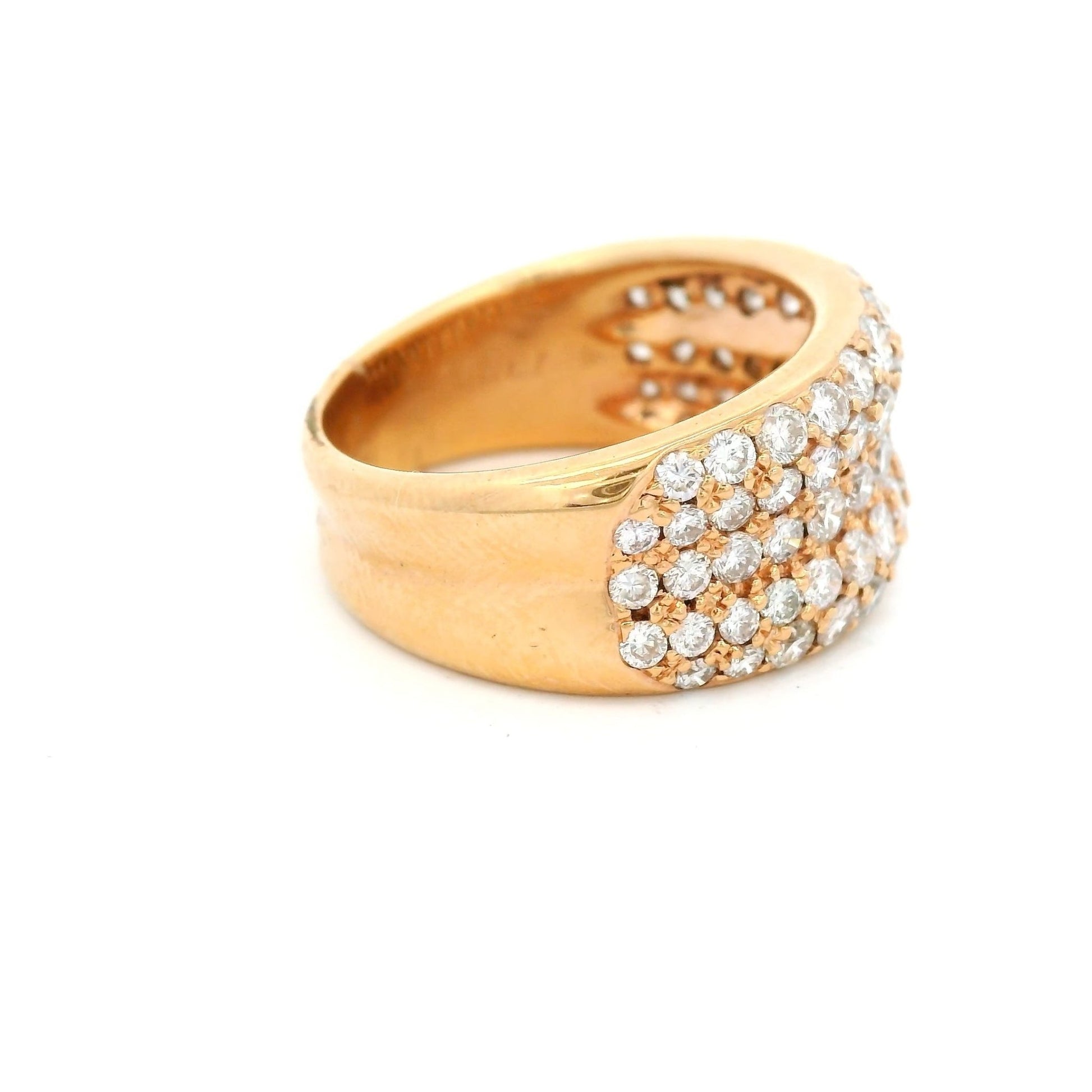 Pavé Set Diamond Ring - Forever Rox