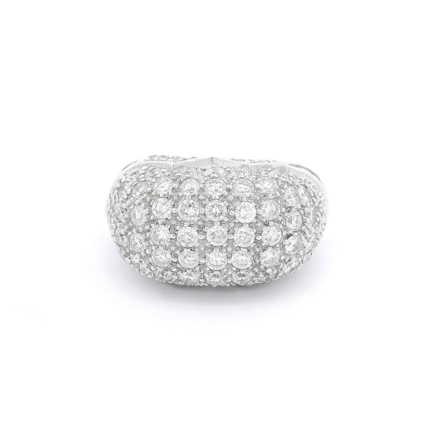Pavé Set Diamond Ring - Forever Rox