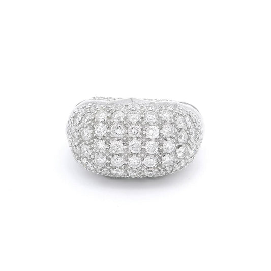 Pavé Set Diamond Ring - Forever Rox