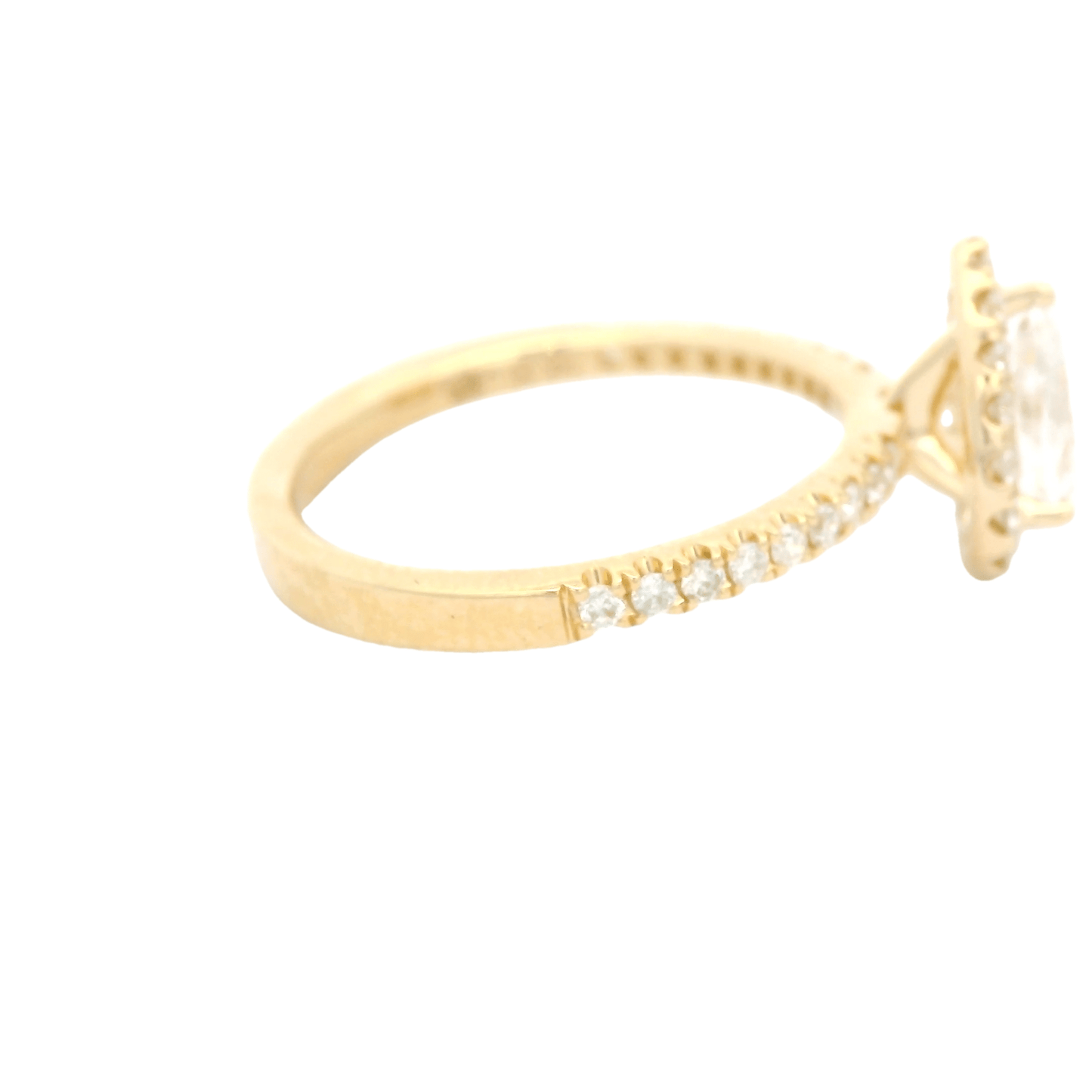Pear Shape & Diamond Ring - Forever Rox