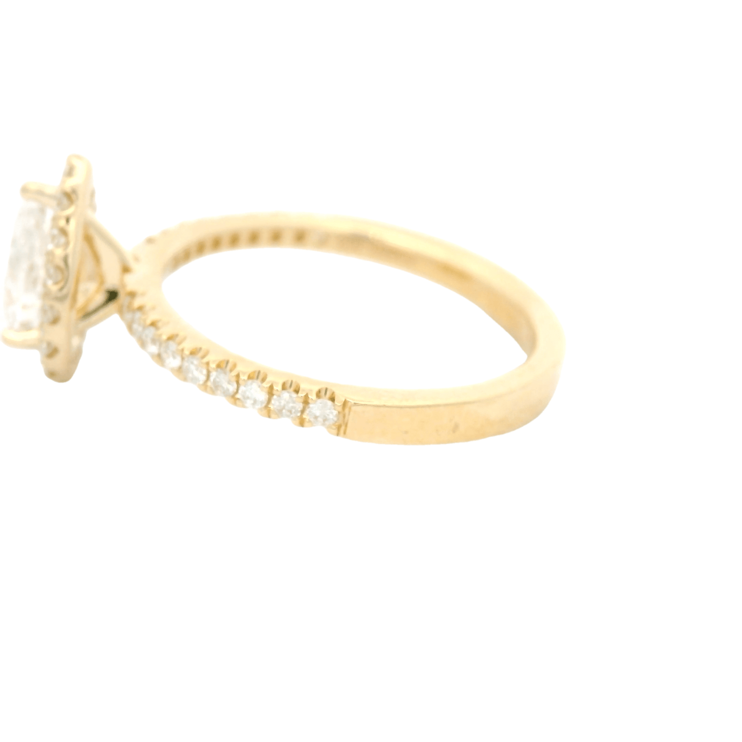Pear Shape & Diamond Ring - Forever Rox