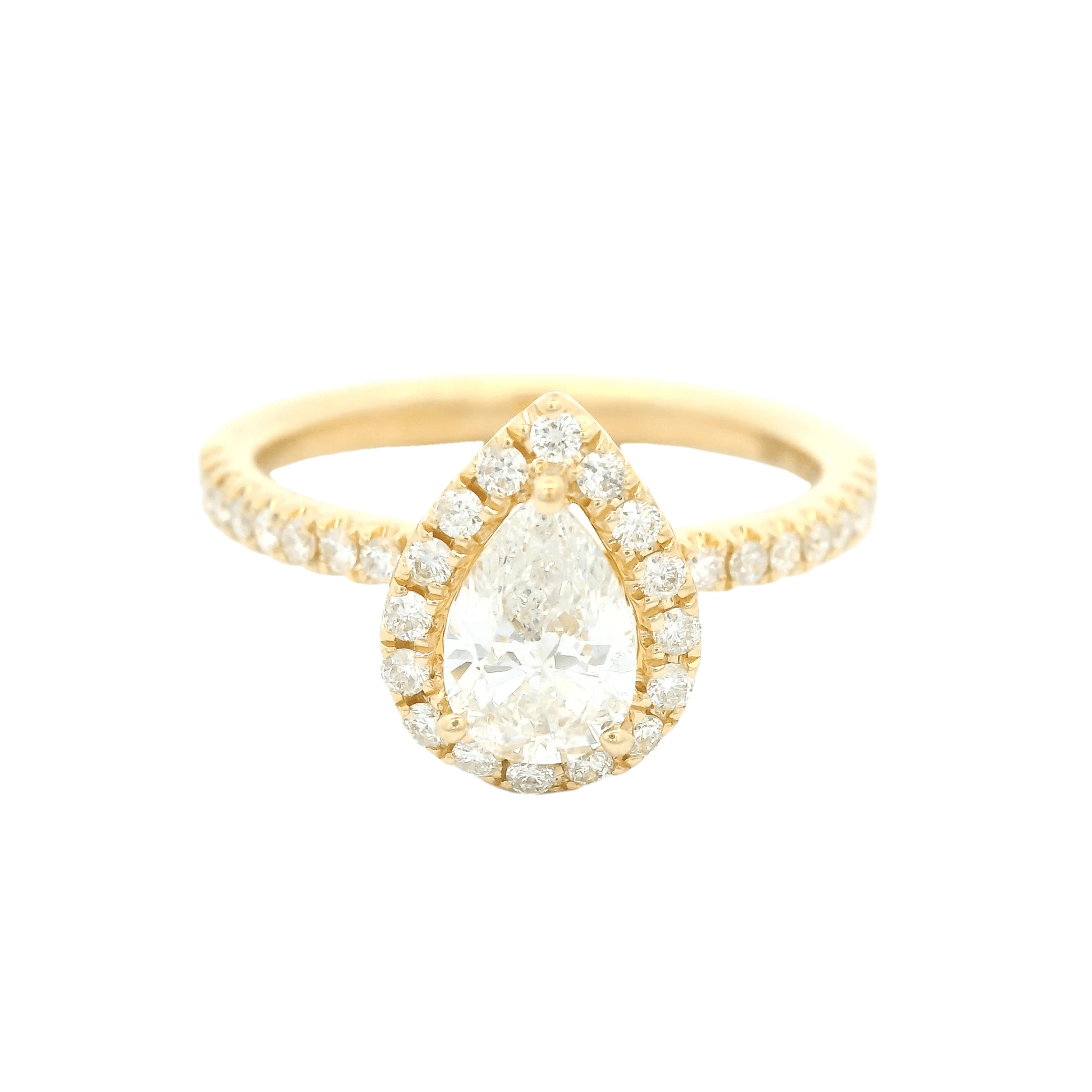 Pear Shape & Diamond Ring - Forever Rox