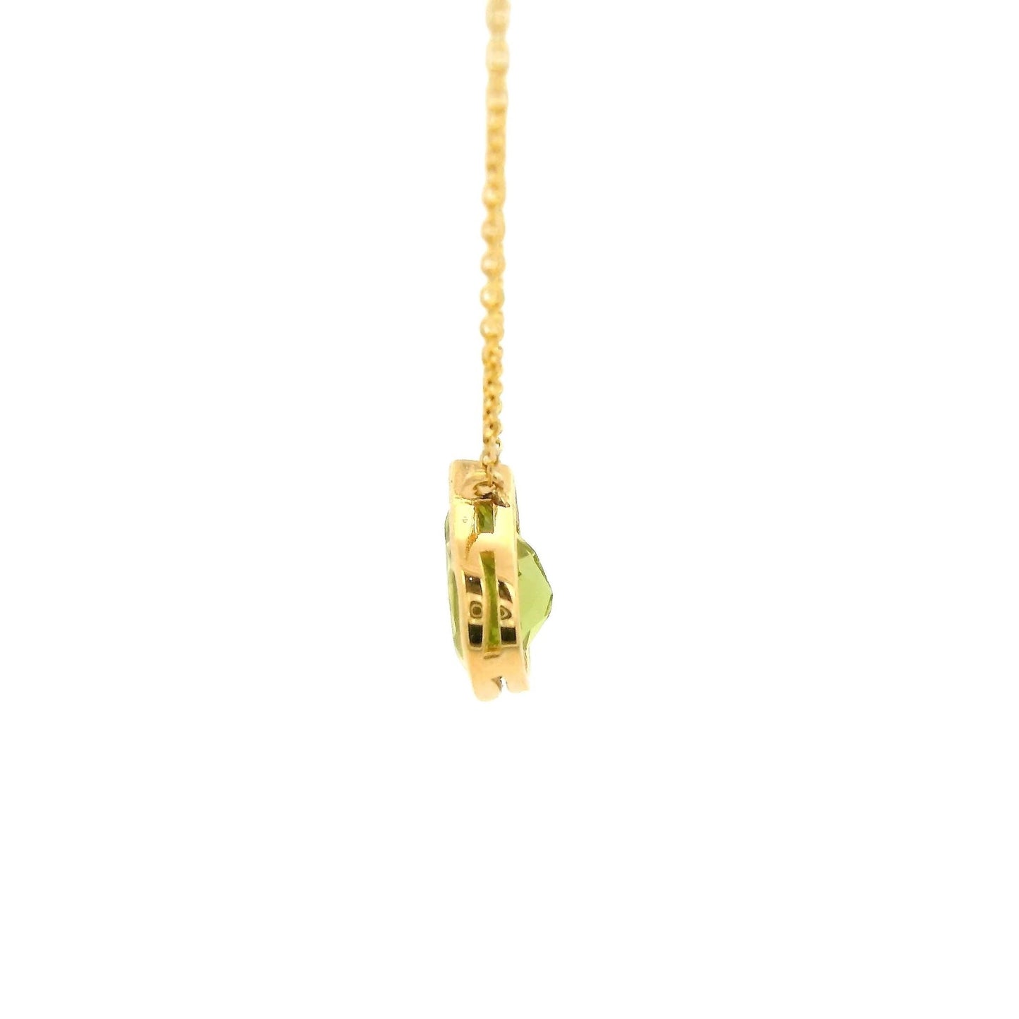 Pear Shape Peridot Pendant - Forever Rox