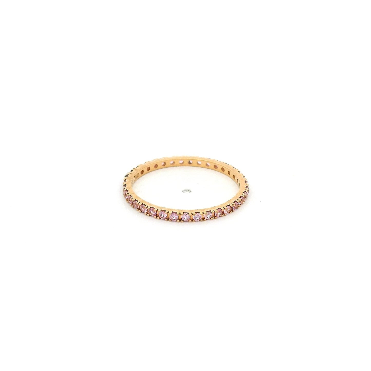 Pink Sapphire Eternity Band - Forever Rox Fine Jewelry