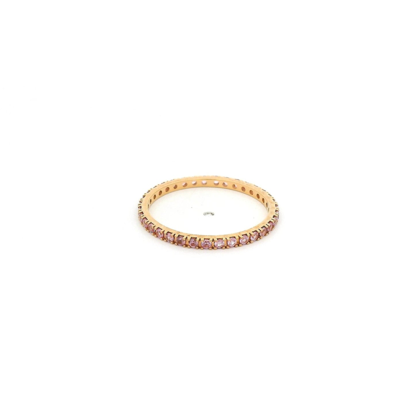 Pink Sapphire Eternity Band - Forever Rox Fine Jewelry