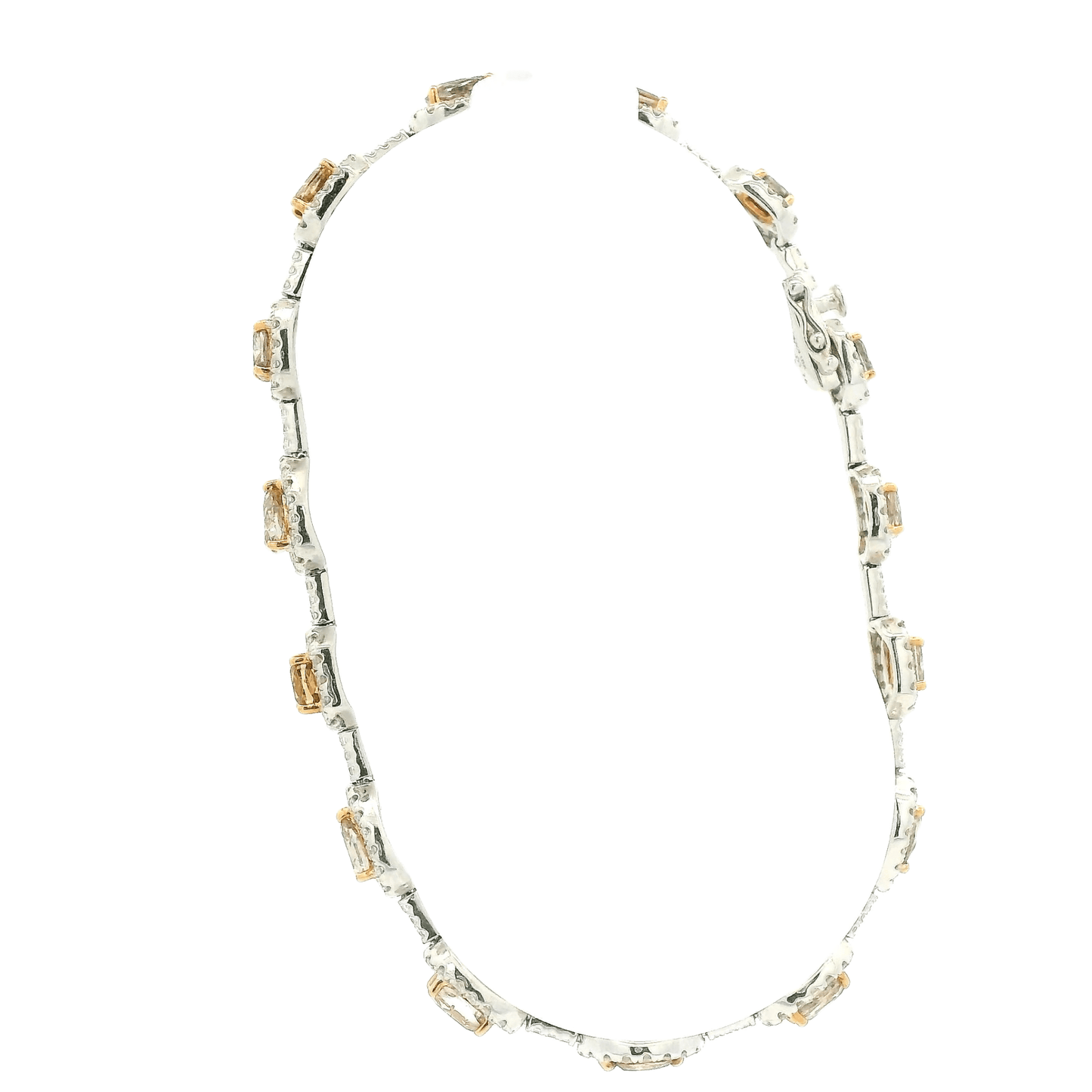 Pink & White Diamond Bracelet - Forever Rox