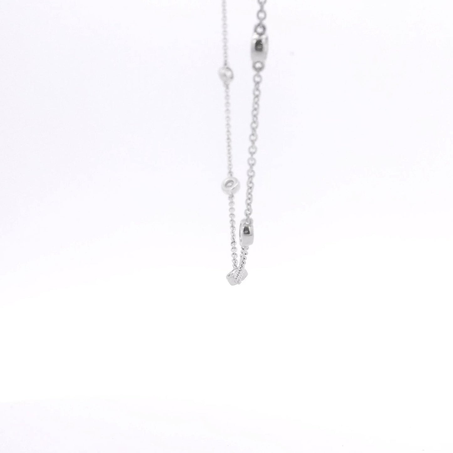 Platinum Diamonds by The Yard Necklace - Forever Rox