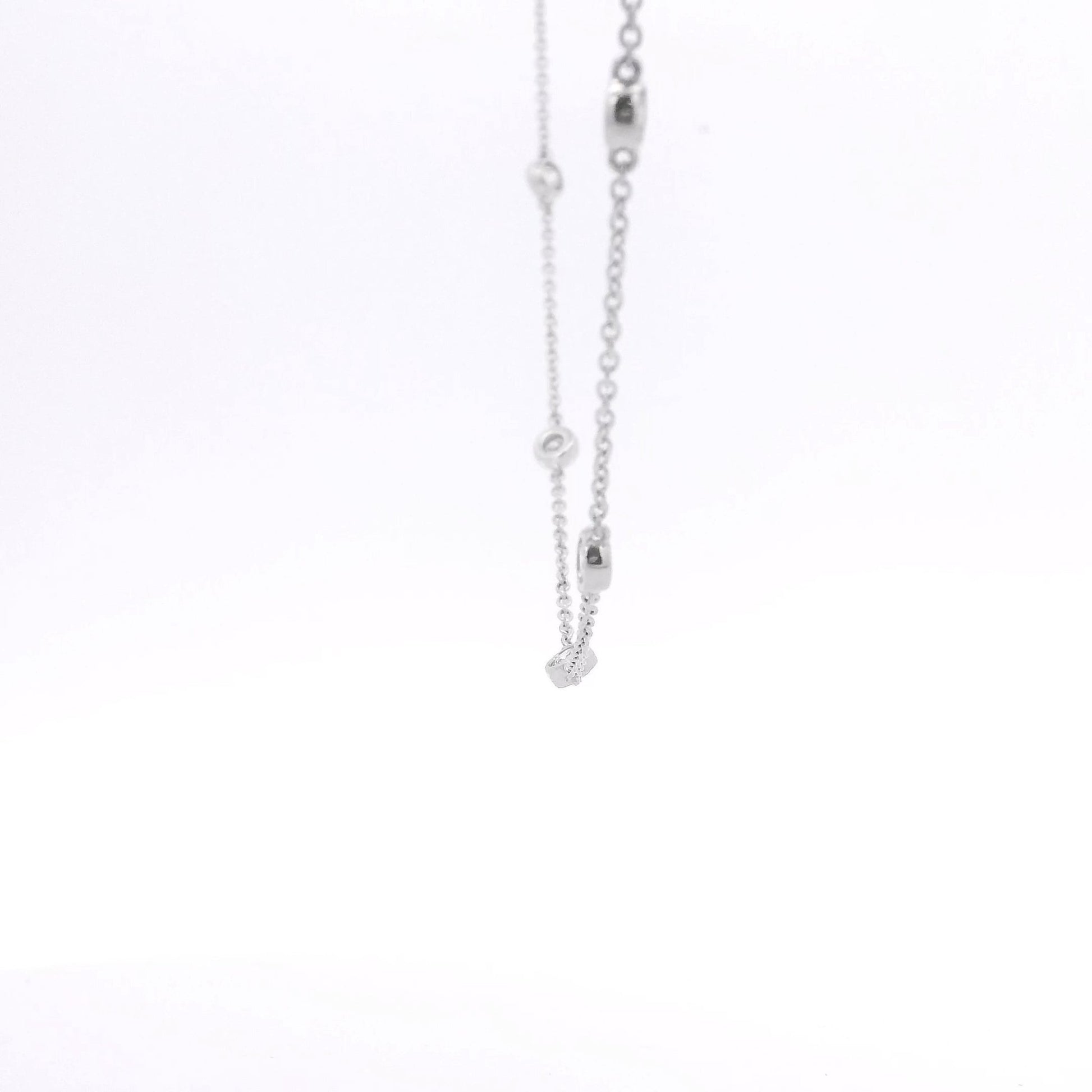Platinum Diamonds by The Yard Necklace - Forever Rox