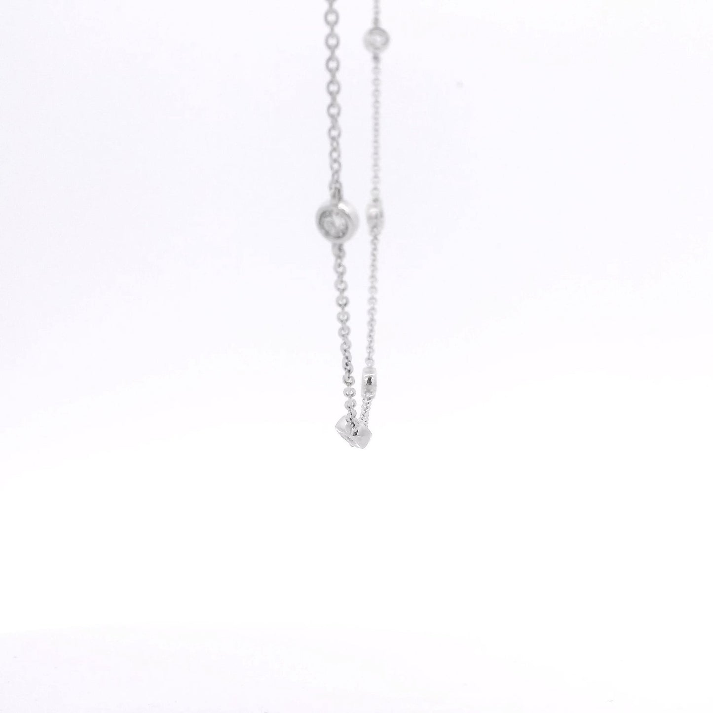 Platinum Diamonds by The Yard Necklace - Forever Rox
