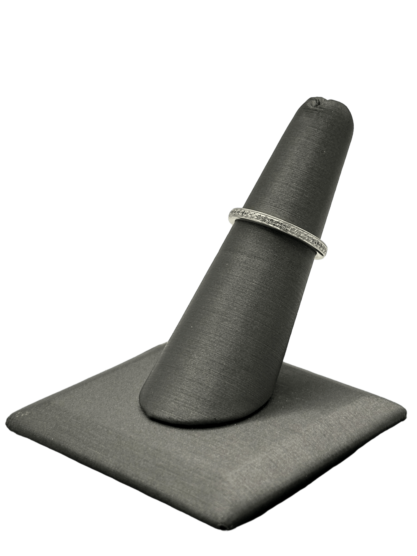 Prong in Channel Set Diamond Eternity Band - Forever Rox