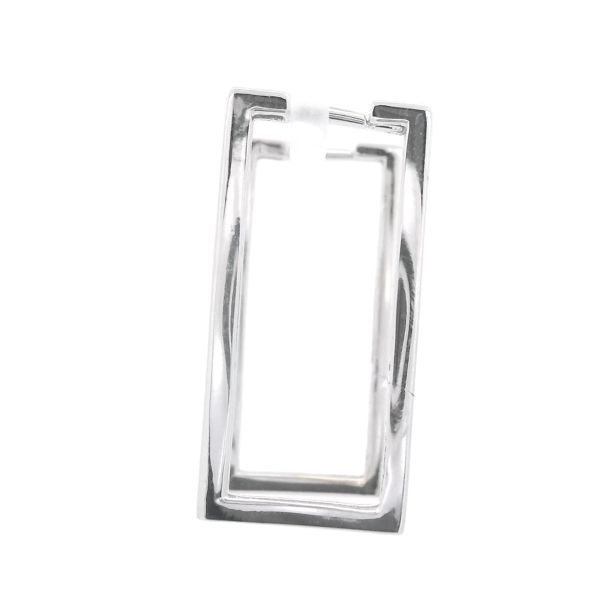 Rectangle Shape Diamond Hoops - Forever Rox