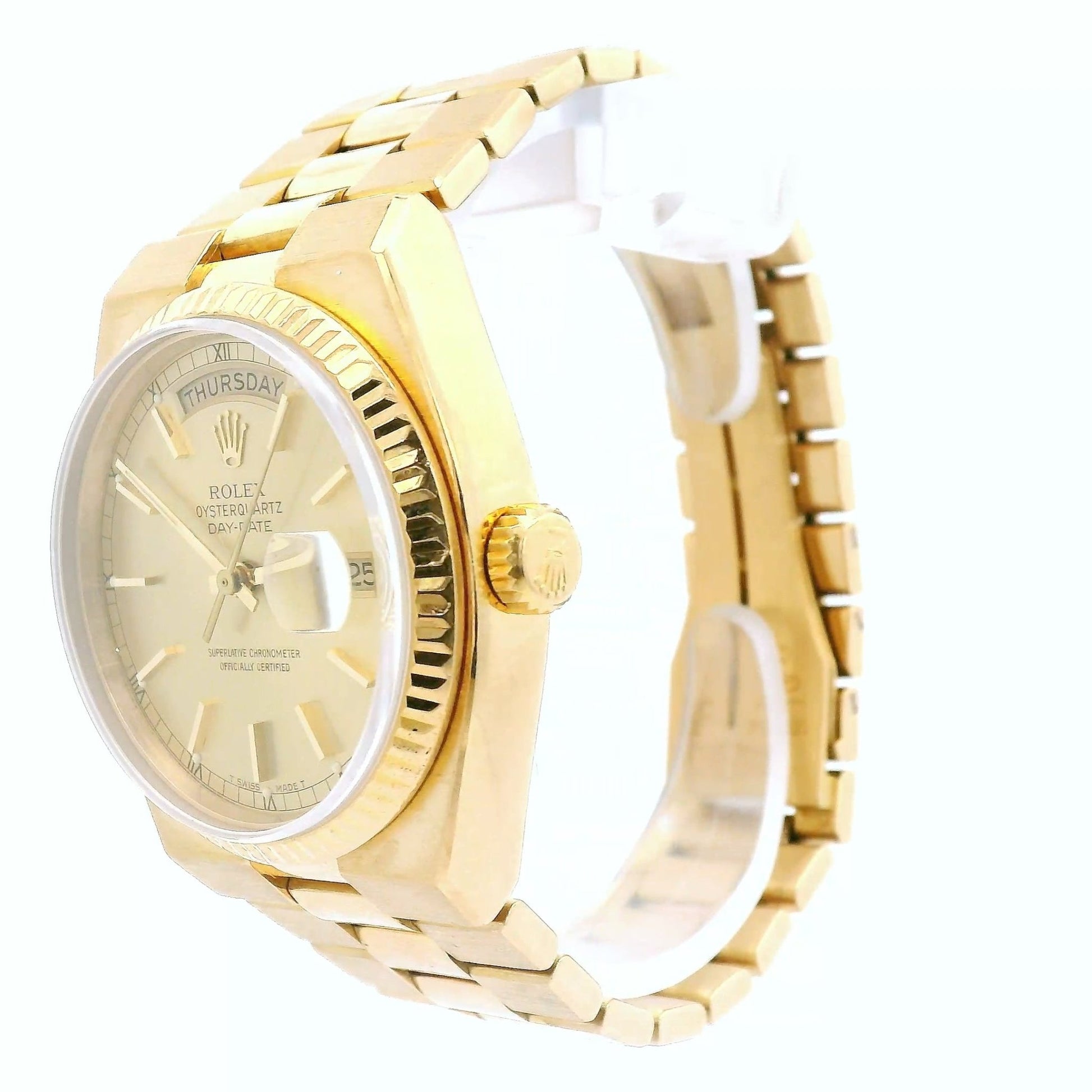 Rolex Oyster Quartz Day - Date Yellow Gold - Forever Rox